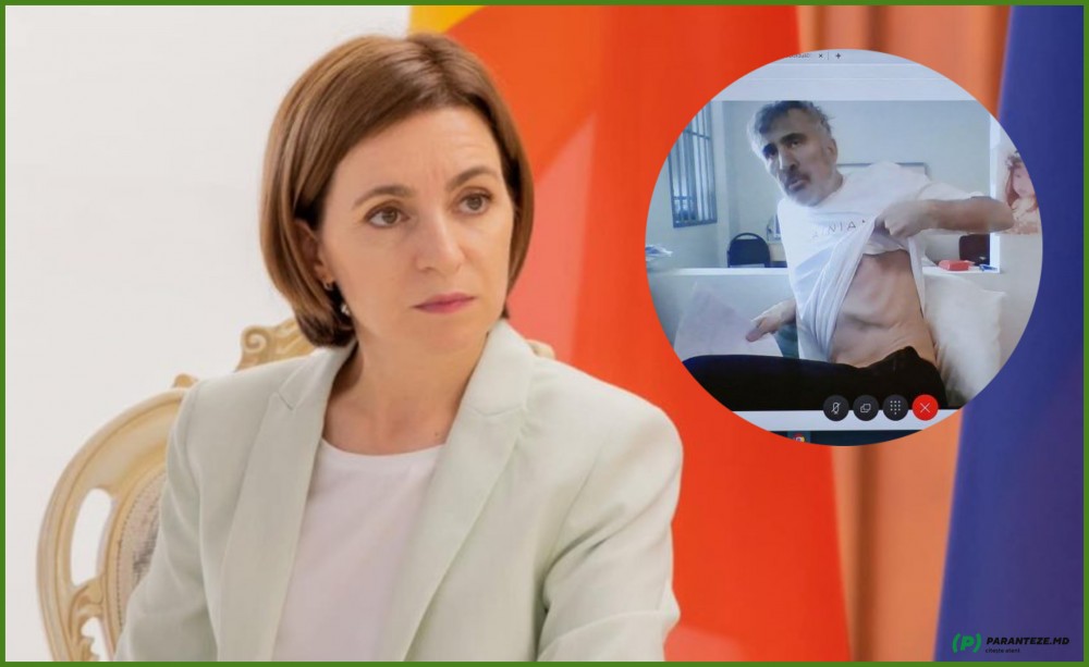 Maia Sandu, îngrijorată de starea lui Mikheil Saakashvili: Torturarea este inacceptabilă pentru o țară care vrea să adere la UE